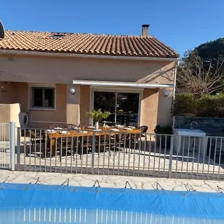 Les Palmiers Pool View Of Bavella ヴィラ サント・リュシー・ド・ポルト・ヴェッキオ