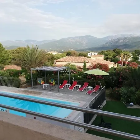 Les Palmiers Pool View Of Bavella ヴィラ サント・リュシー・ド・ポルト・ヴェッキオ
