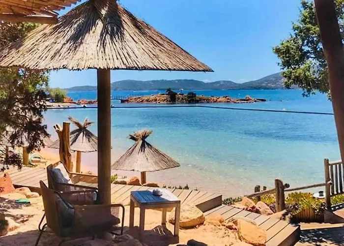 Les Palmiers Pool View Of Bavella فيلة سانت لوسي دي بورتو فيشيو